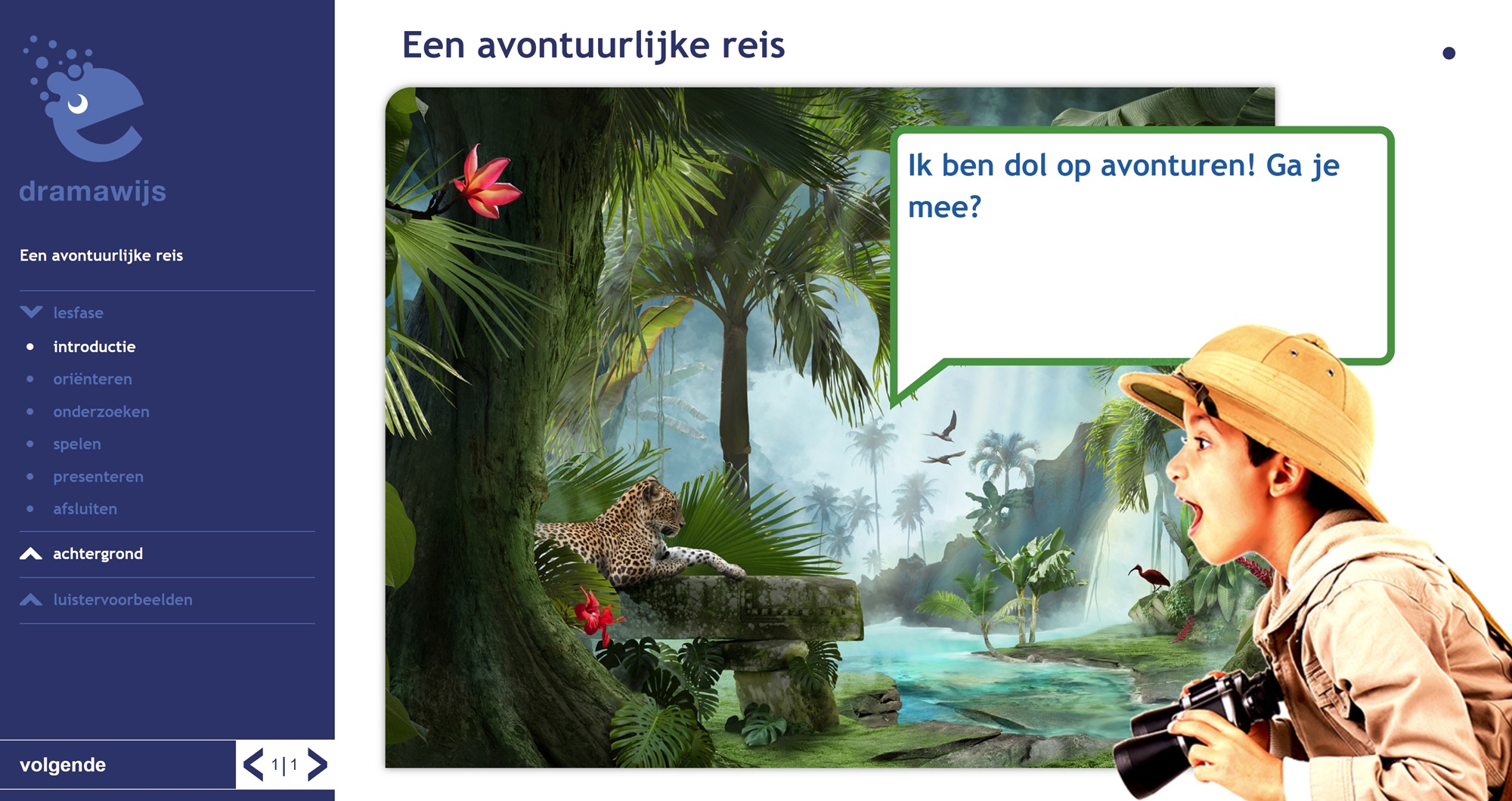 Een avontuurlijke reis