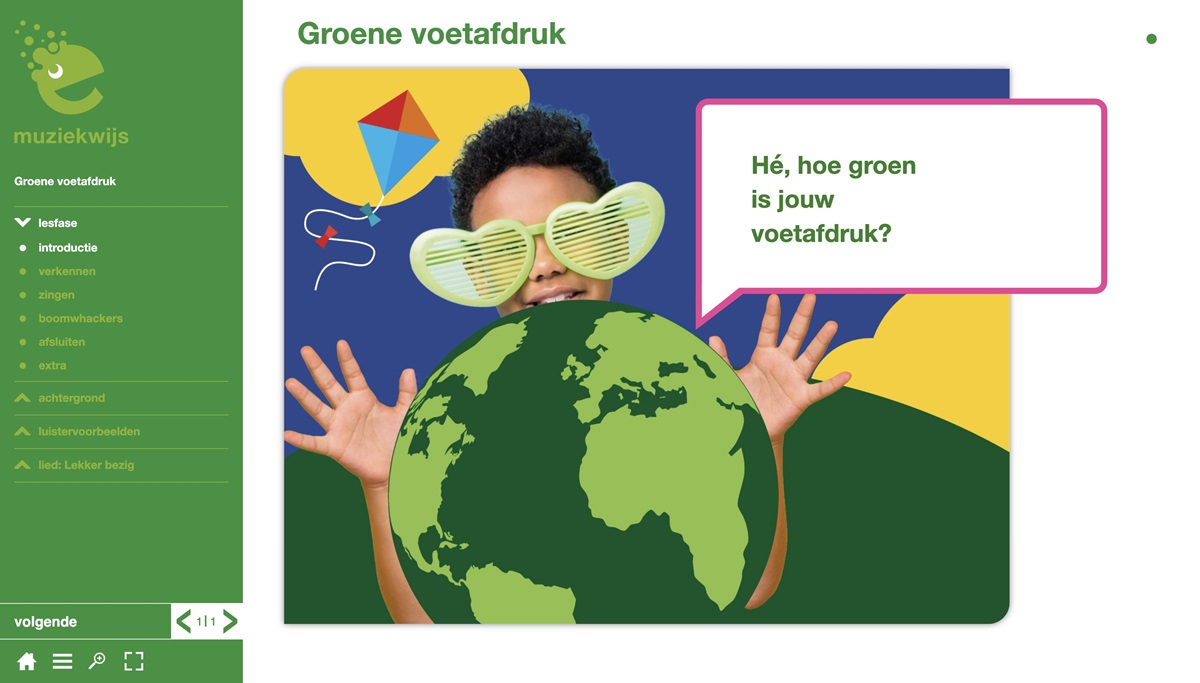 Groene voetafdruk