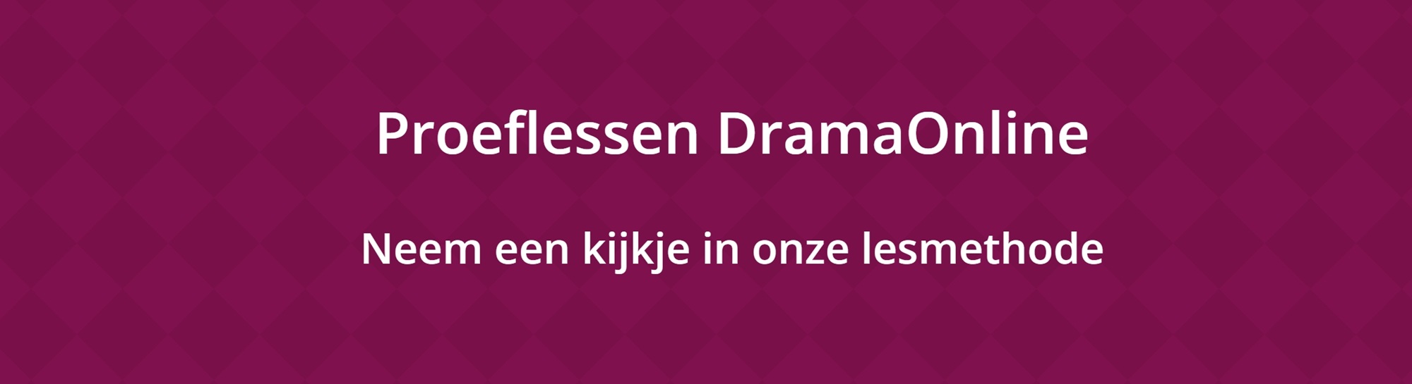 Proeflessen
