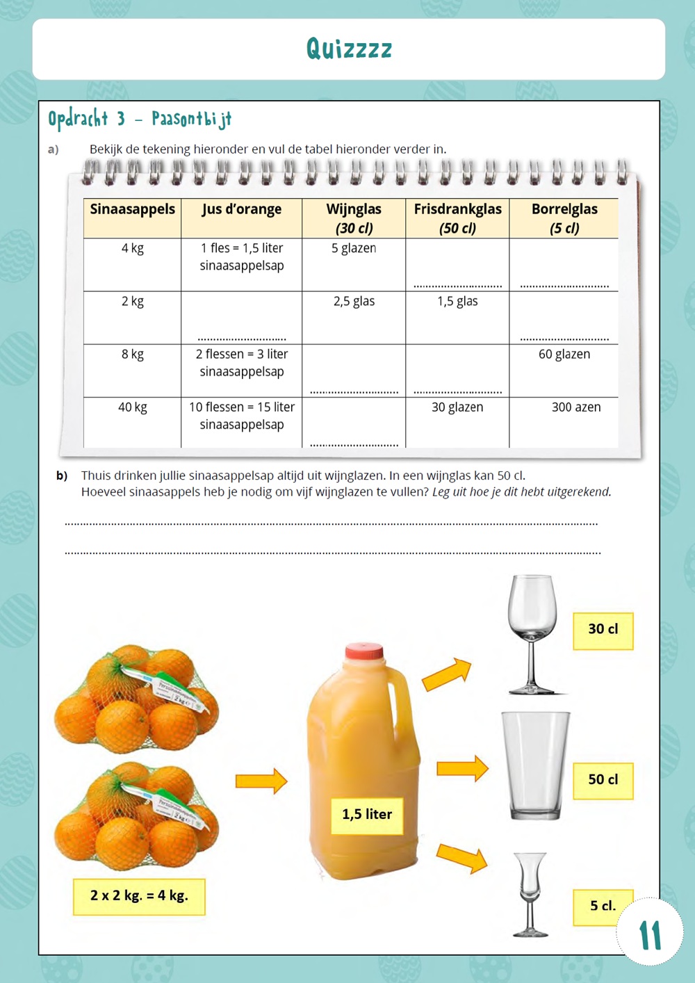 Paaswerkboekje + Paasplacemat